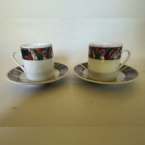 tea cup and saucer set Of 2